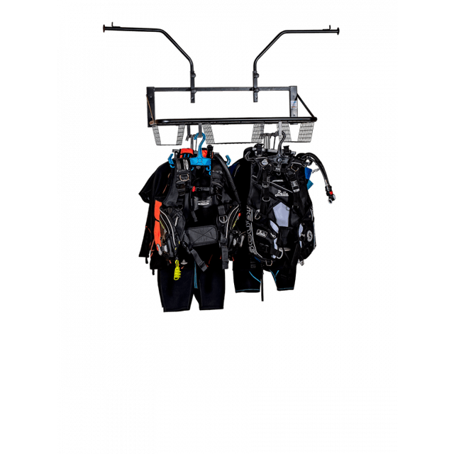 DiveTidy MX2 Wall Mounted Equipment Storage