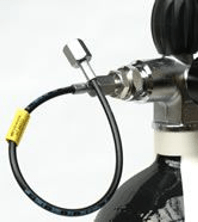 MDE Jubilee Gun Charging Valve, M25x2, with Bleed and 1/8” BSPP Gauge (300 Bar)