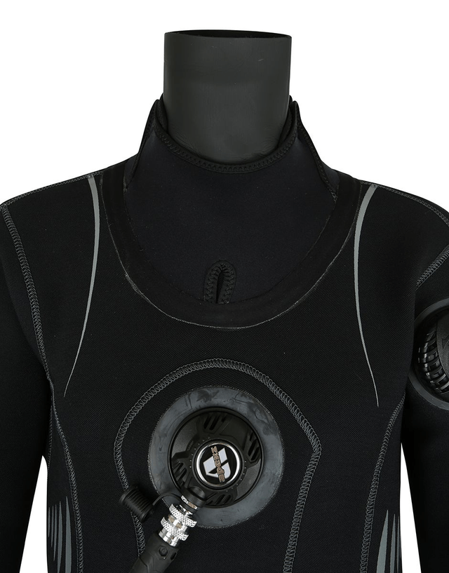Typhoon Ladies Quantum Air I & DV (inc Hood) Booted Dry Suit 