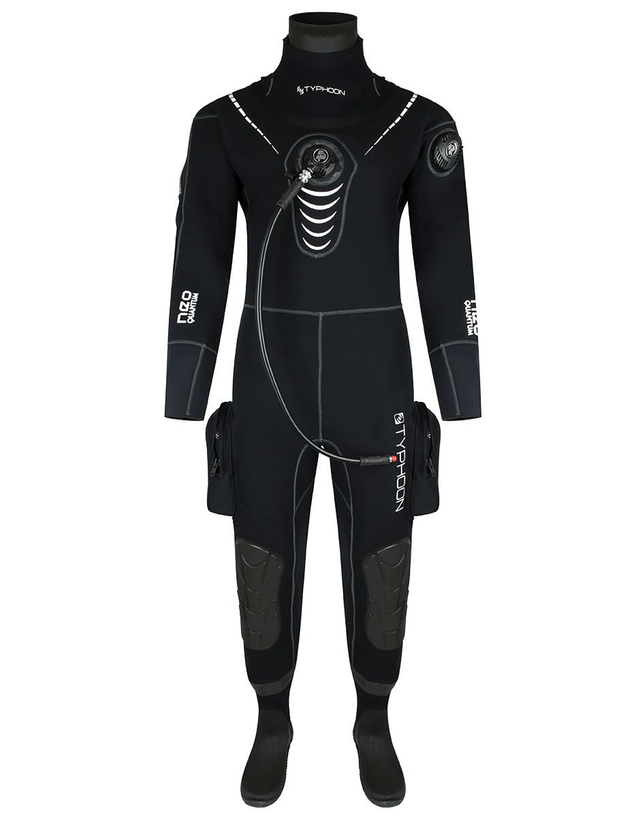 Typhoon Quantum Air I & DV (inc Hood) Booted Dry Suit