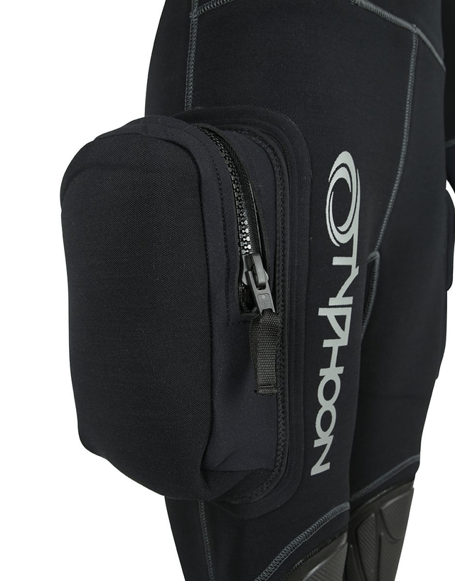 Typhoon Ladies Quantum Air I & DV (inc Hood) Booted Dry Suit 