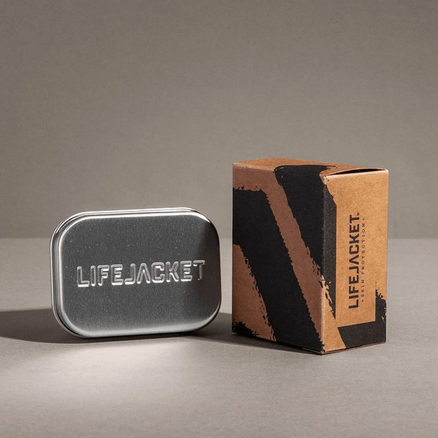LifeJacket Aluminium Tin