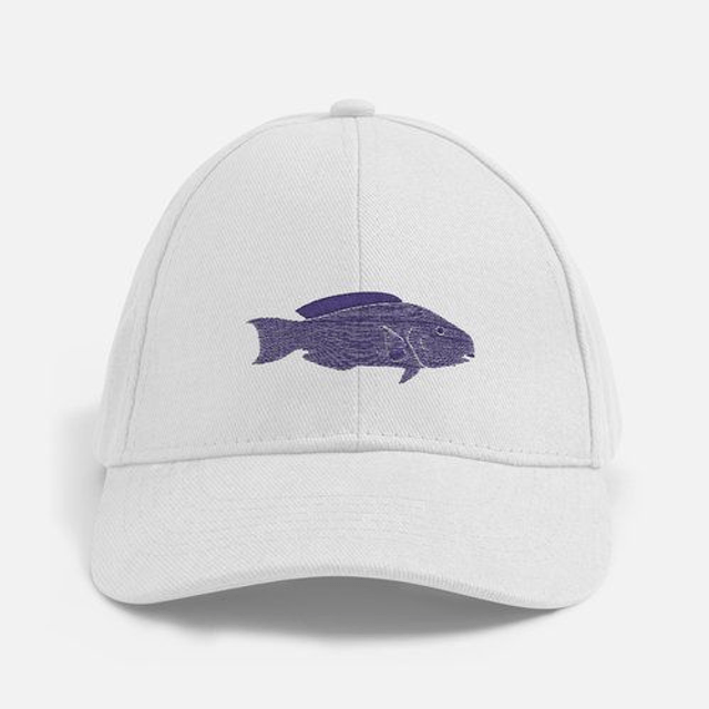 Parrottfish SCUBA Embroidered Parrotfish Baseball Cap
